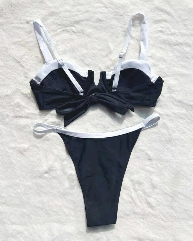 Beatz two piece swimsuit-Stylish Dash-4u