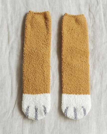 Cozy Pawfect Socks 6PC Dash-4u