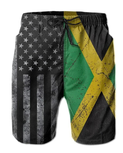 Jamaica men beach shorts Dash-4u