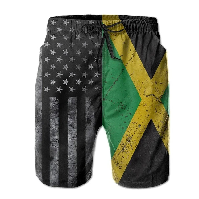 Jamaica men beach shorts Dash-4u
