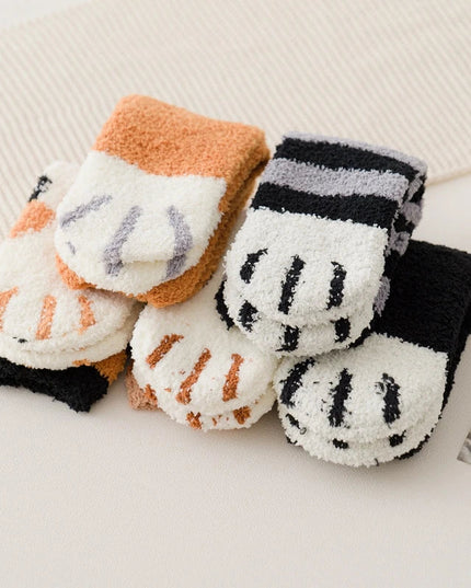 Cozy Pawfect Socks 6PC Dash-4u