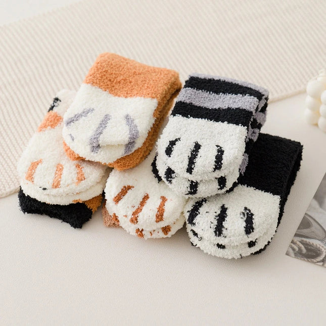 Cozy Pawfect Socks 6PC Dash-4u