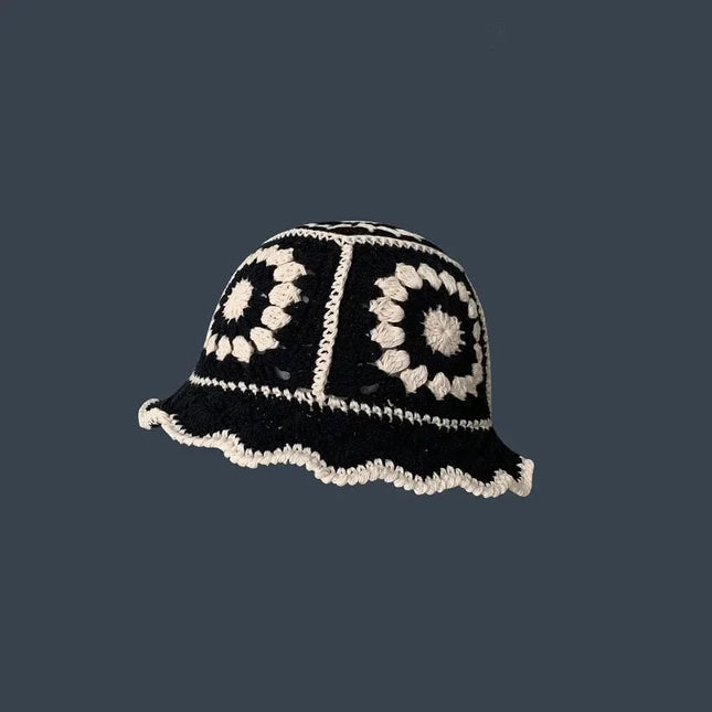 Handmade Knitted Bucket  Hat Dash-4u