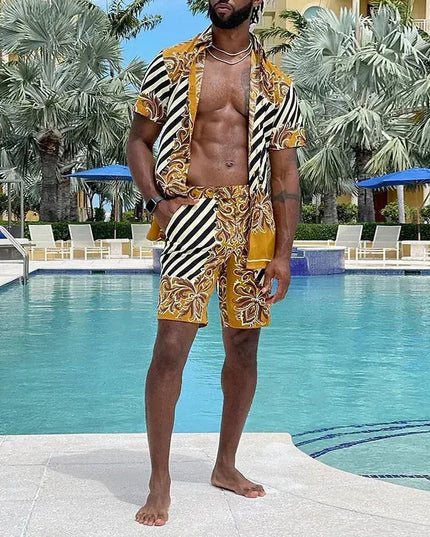 Vacation men 3D Printed Beach wear Dash-4u