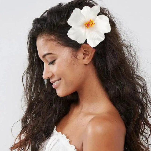 Away Hawaiian Flower Hair Clip Dash-4u