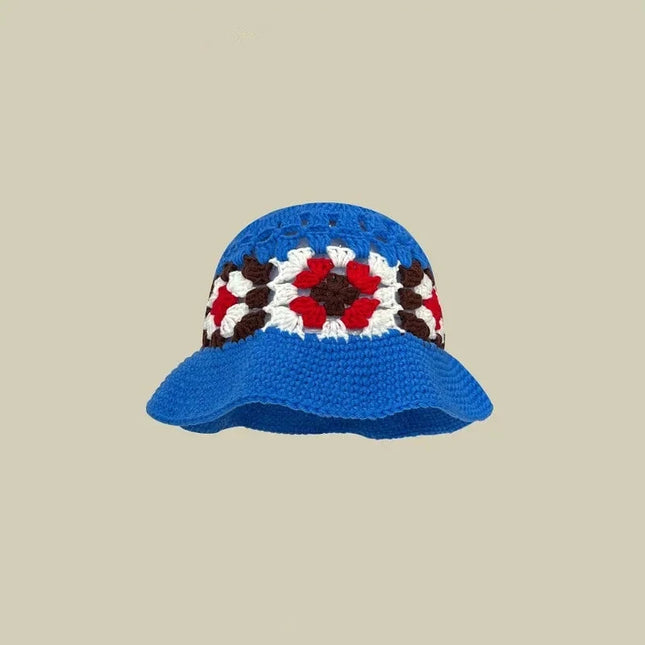 Handmade Knitted Bucket  Hat Dash-4u
