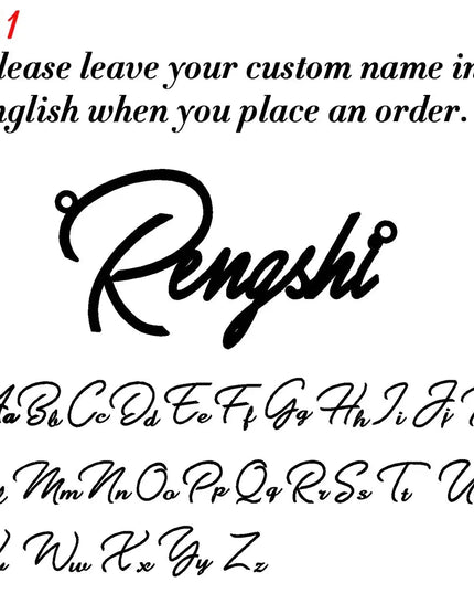 Custom Name Necklace Dash-4u