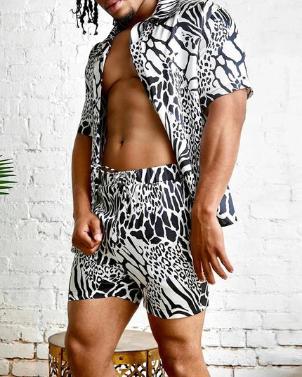 Trendy men two piece Beach set Dash-4u