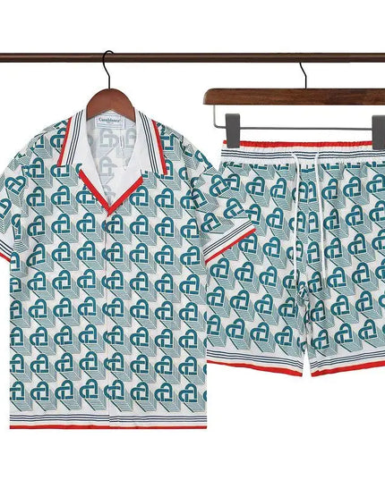 Summer vibes men Beach shorts set Dash-4u