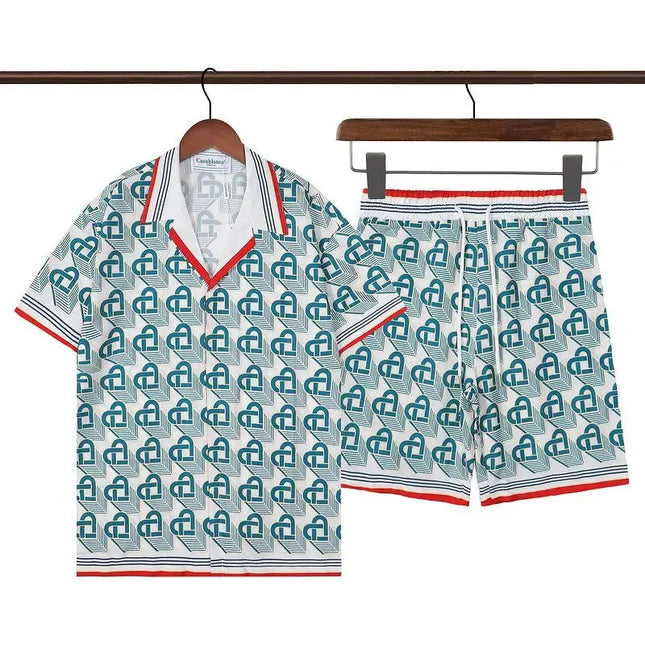 Summer vibes men Beach shorts set Dash-4u