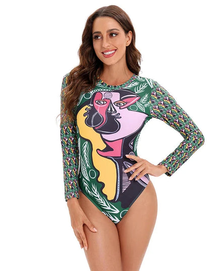 Ariel Bae one piece swimsuit -  Ideal for swimmers Dash-4u