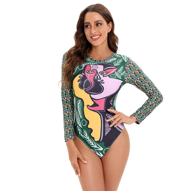 Ariel Bae one piece swimsuit -  Ideal for swimmers Dash-4u