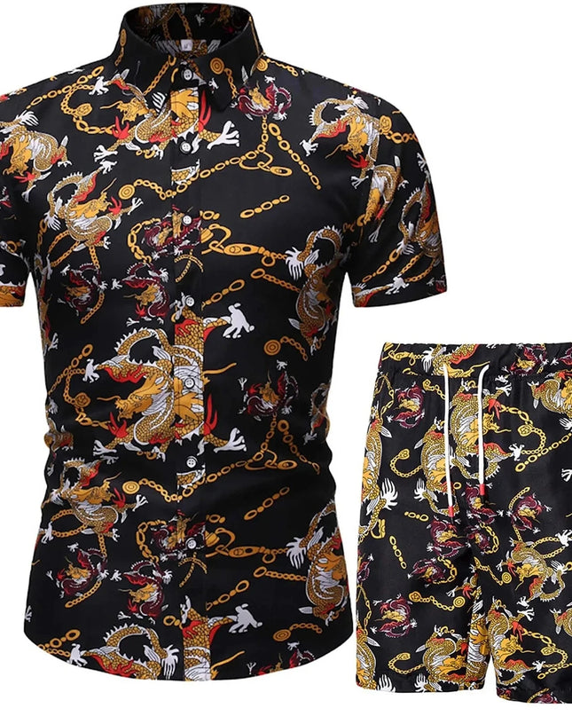 Classic men beach shorts set Dash-4u