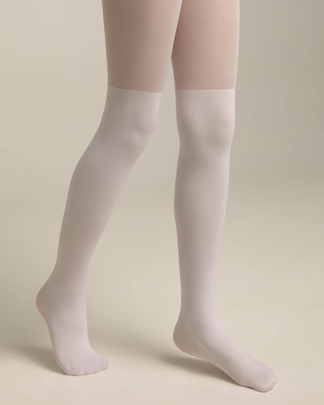 Conte Lolita 40/60 Den - Fantasy Dense Tights for Girls with Imitation Knee Socks Dash-4u