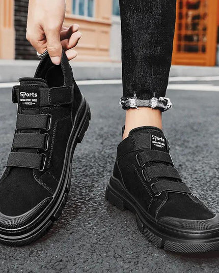 Sneakers Men Sports Shoes Elastic Band Flats Shoes Dash-4u