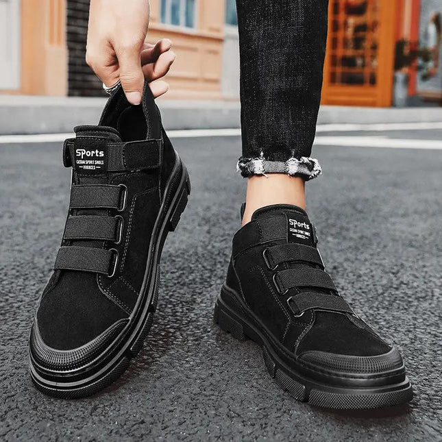 Sneakers Men Sports Shoes Elastic Band Flats Shoes Dash-4u