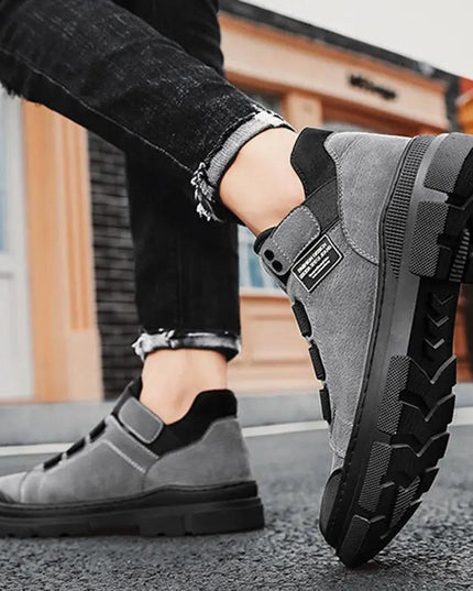 Sneakers Men Sports Shoes Elastic Band Flats Shoes Dash-4u