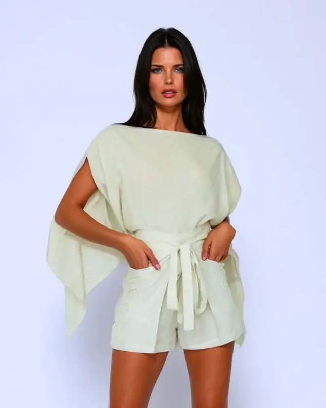 Cape Top - Linen Dash-4u