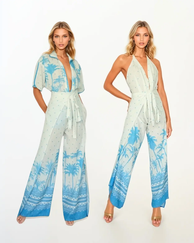 Cabana Shirt - Palma Cotton Dash-4u