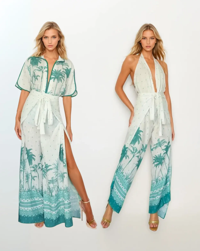 Cabana Shirt - Palma Cotton Dash-4u