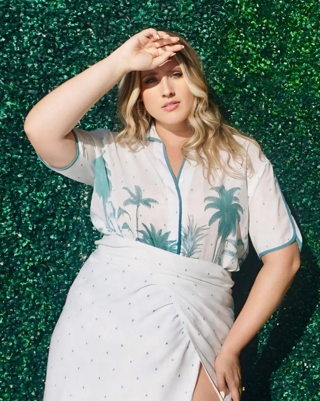 Cabana Shirt - Palma Cotton Dash-4u